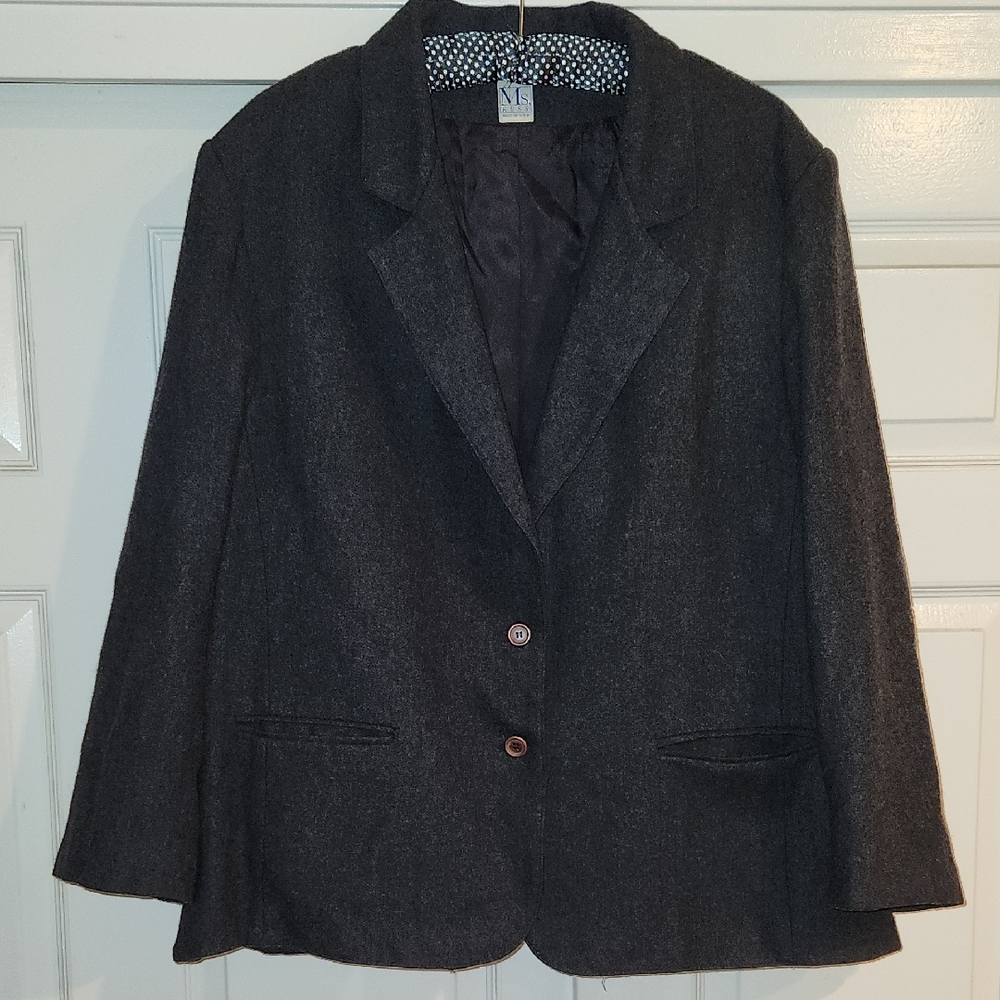Vintage Women's Wool Blazer